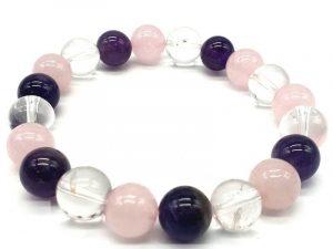 Bracelet Amour et Paix ☮️ 💜