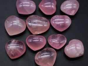 Coeurs Quartz Rose 💜